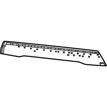 Jeep Grand Wagoneer Grille - 6UF88DX8AB