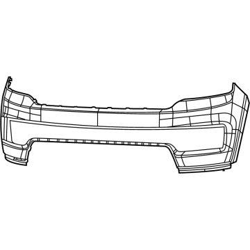 Jeep 68548968AA Bumper Cover