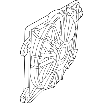 Dodge 68050129AA Fan Module