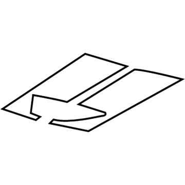 Dodge 6EG42RXAAA Hood Stripe