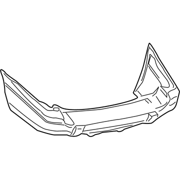 Jeep 68040729AA Bumper Cover