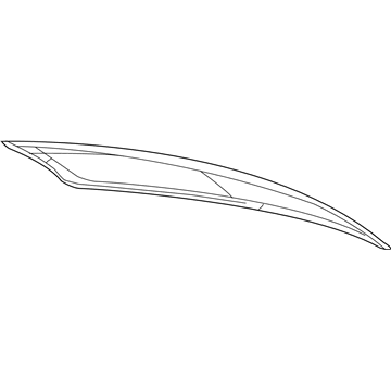 Dodge 68081967AE Back Glass