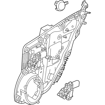 Dodge Hornet Window Regulator - 68610826AA