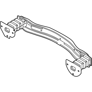 Dodge 68610038AA Impact Bar