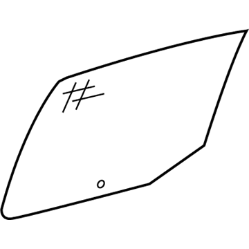 Mopar 5074575AB Door Glass, Rear Driver Side