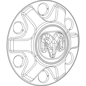 Ram 6CW52S4AAA Center Cover