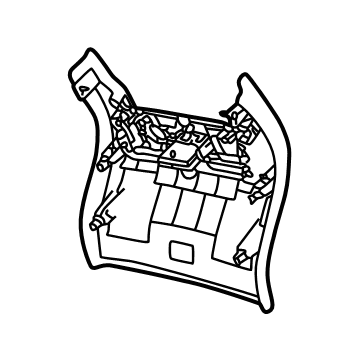 Jeep 7JL54TX7AA Rear Trim Panel