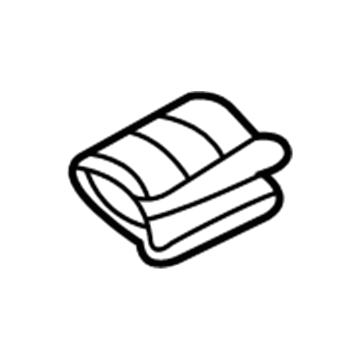 Dodge MU470013 Upper Quarter Trim Clip