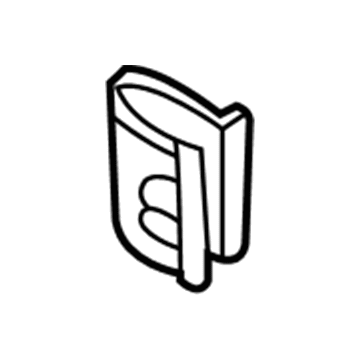 Dodge MU470013 Lower Quarter Trim Clip