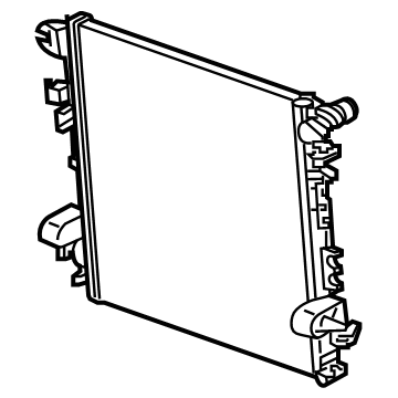 2021 Jeep Wrangler Radiator - 68481174AB