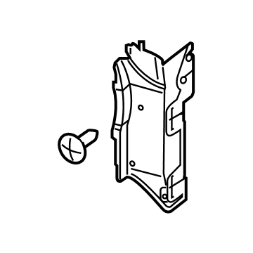 Mopar 5043124AA Side Seal, Passenger Side