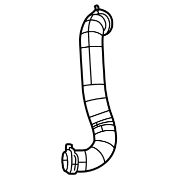 2024 Jeep Wrangler Radiator Hose - 68481142AD