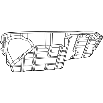 Dodge 68065923AA Transmission Pan