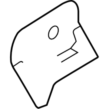 Mopar 4643546 Heat Shield Mopar 4643546 Heat Shield