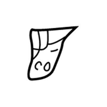 Dodge 4581242AB Air Filter Bracket