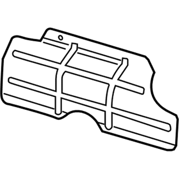 Dodge 55366063AB Heat Shield