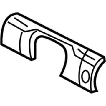 Dodge UZ881DVAB Cluster Bezel