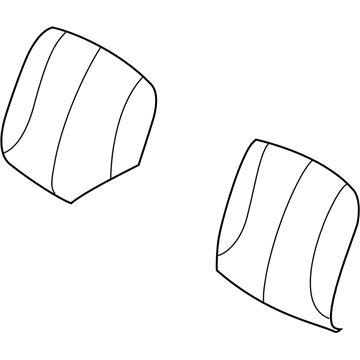 Dodge WS531DVAA Seat Back Cover