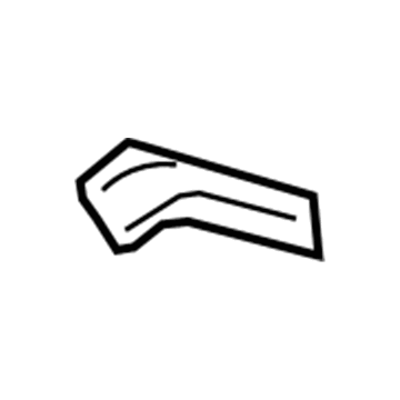 Dodge 52021254AC Rear Brace