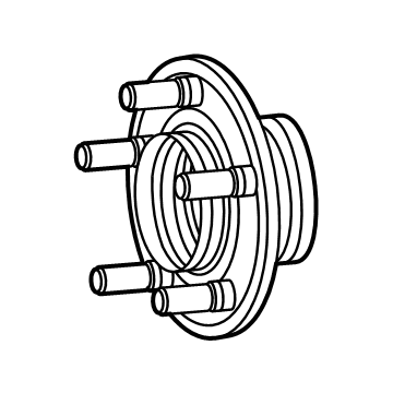 Dodge Charger Daytona Wheel Bearing - 68550703AB