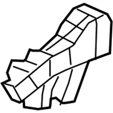 Jeep 68262263AA Lower Duct