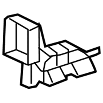 Jeep 68103276AC Lower Duct