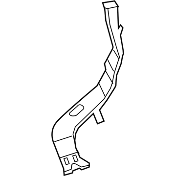 Jeep 68103281AB Floor Duct