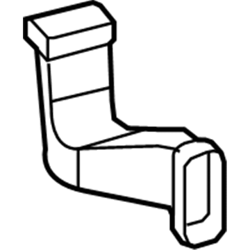 Jeep 68148320AB Rear Duct
