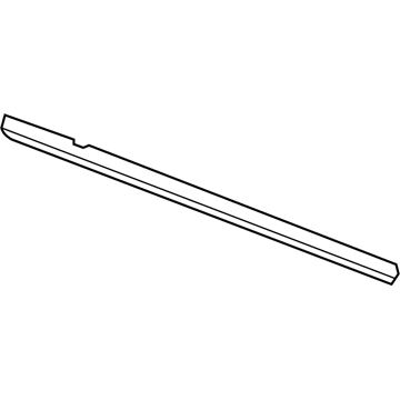 Chrysler 5074570AC Belt Weatherstrip