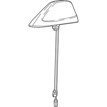 Chrysler Pacifica Antenna - 6ZZ66AXRAA