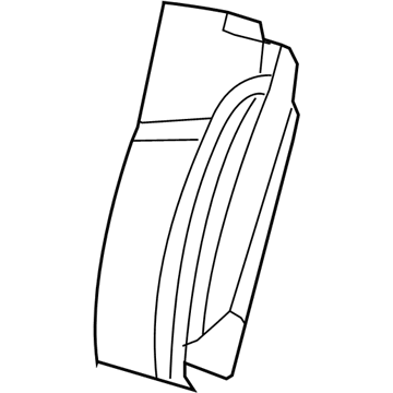 Chrysler 1PU94XDVAC Seat Back Cover