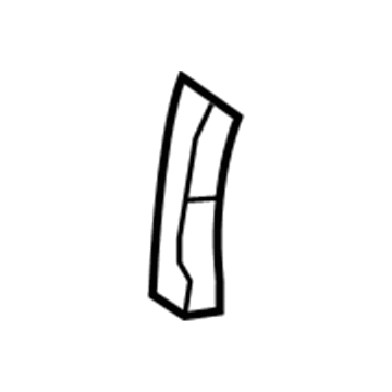 Mopar 1AR40BD1AH Grip Handle, Black, Passenger Side