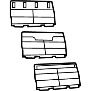 Mopar 1FL08DK5AB Seat Assembly, Beige, Rear Mopar 1FL08DK5AB Seat Assembly, Beige, Rear