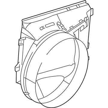 Dodge 52028851AF Shroud