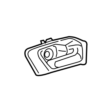 Ram 7JH592X7AA Handle, Inside