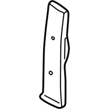 Dodge 5FA25RC3AE Lock Pillar Trim
