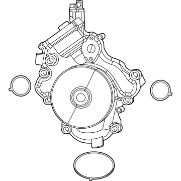 Jeep 68524862AA Water Pump