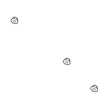 Ram 6104717AA Cushion Nut