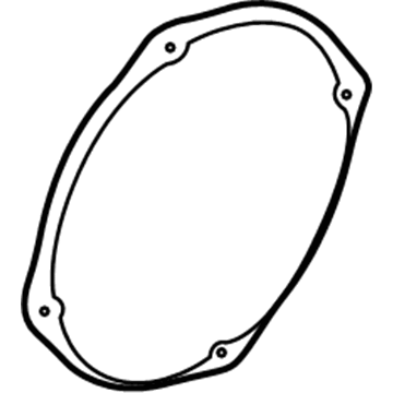 Dodge 5091019AB Front Driver Speaker