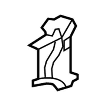 Mopar 68398768AA Extension Panel, Lower Passenger Side