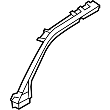 Mopar 55372674AA Windshield Pillar Reinforcement, Passenger Side