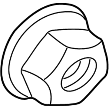 Dodge 6101447 Mirror Assembly Nut