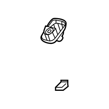 Mopar 6MX32HL1AB Sunvisor Support