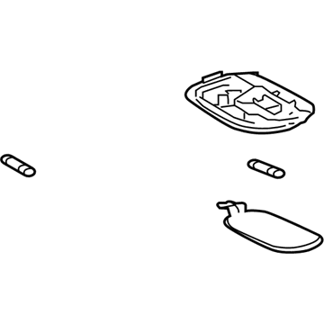 2020 Ram 2500 Dome Light - 5JG58HL1AD