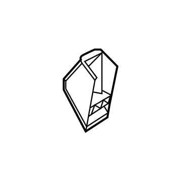 Mopar 68359300AA Coat Hook Bracket, Passenger Side Mopar 68359300AA Coat Hook Bracket, Passenger Side