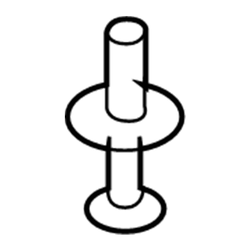 Chrysler 4805405AB Bumper Cover Fastener