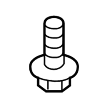 Chrysler 6505520AA Bumper Cover Bolt