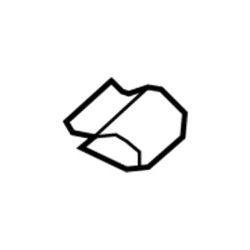 Chrysler 4806226AA Bumper Cover Clip