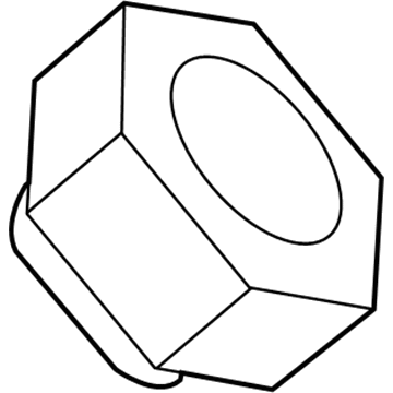 Dodge 6104707AA High Mount Lamp Nut