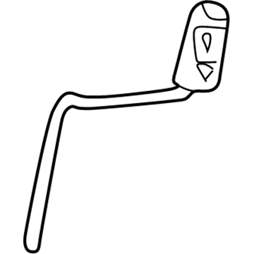 Chrysler 1BK62XDVAA Lock Knob